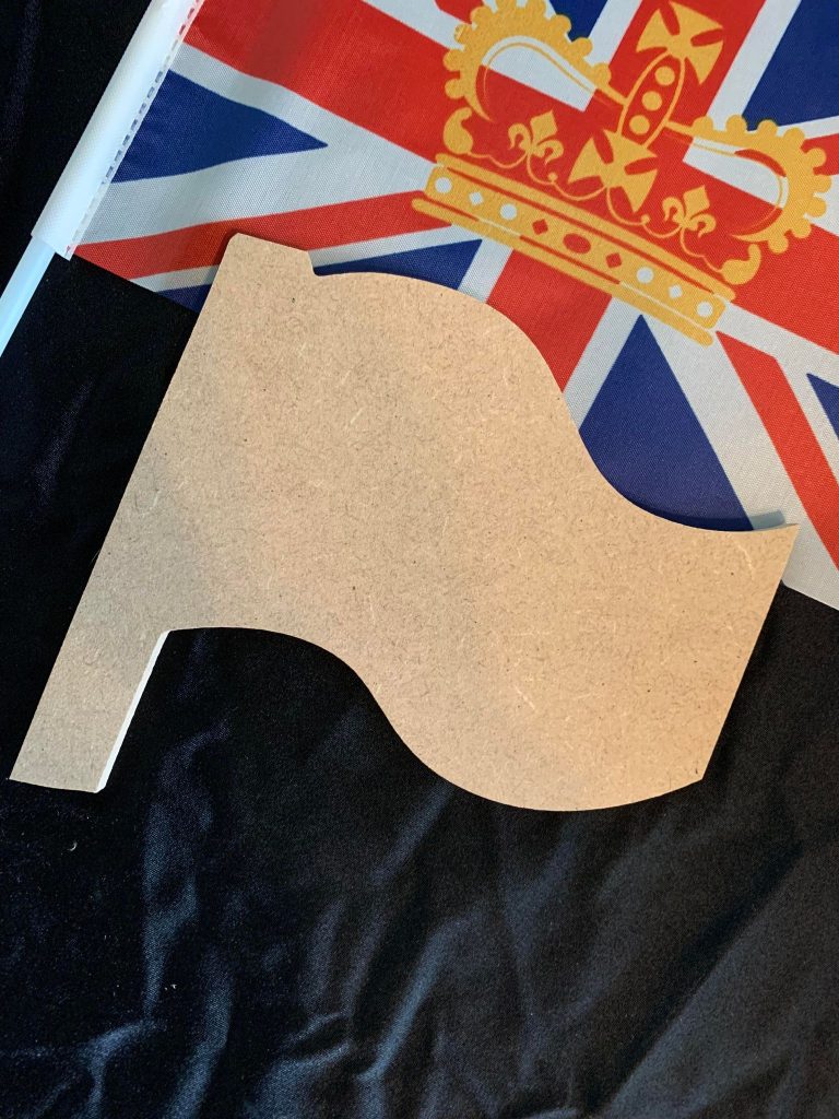 Large Flag Shape