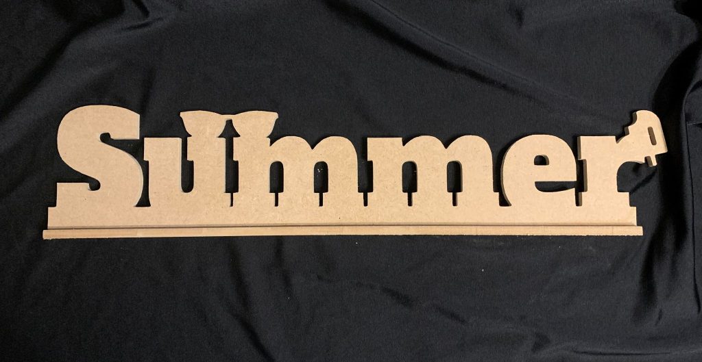 Standing Summer Sign
