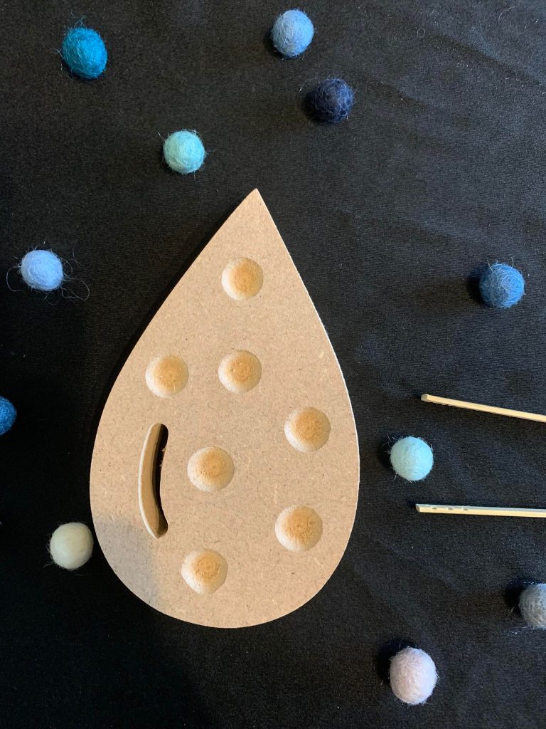 Fine Motor Skills Raindrops