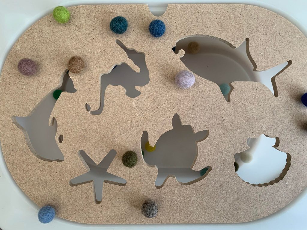 Ikea Flisat Sea Creatures Play Lid