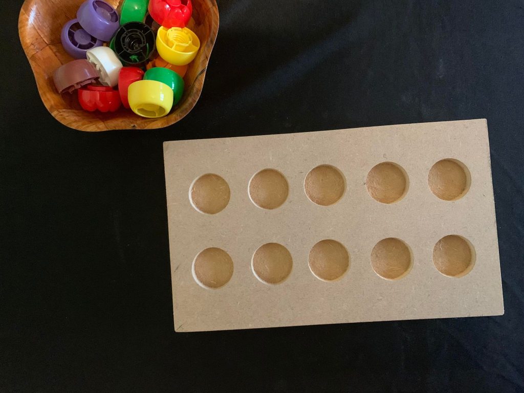 Ten Frame Pouch Lid Shape