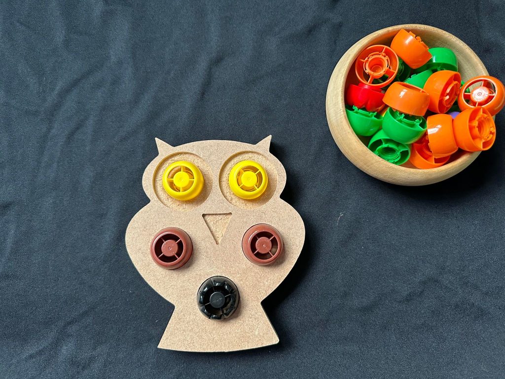 Owl Pouch Lid Shape