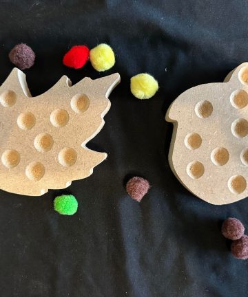 Fine Motor Skills Leaf And Acorn - Image 1