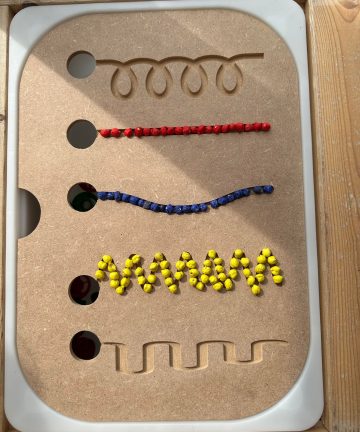 IKEA Flisat Pre Writing lid ideal for strengthen hand muscles for writing - Image 3