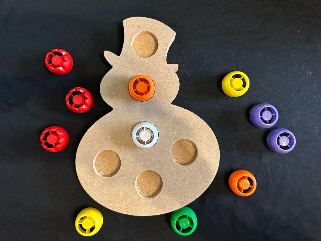Snowman Pouch Lid Shape