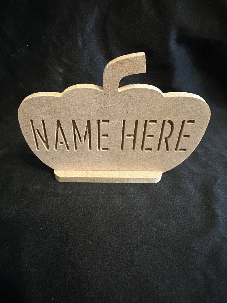 Personalised Standing Pumpkin - An Ideal Halloween Gift