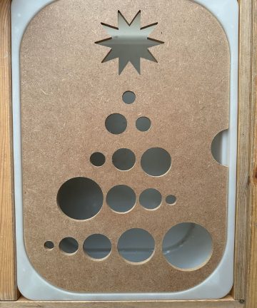 Christmas Tree Flisat Play Lid - Image 1