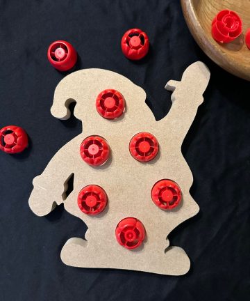 Father Christmas Pouch Shape - Image 2