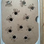Spider Holes Flisat Play Lid