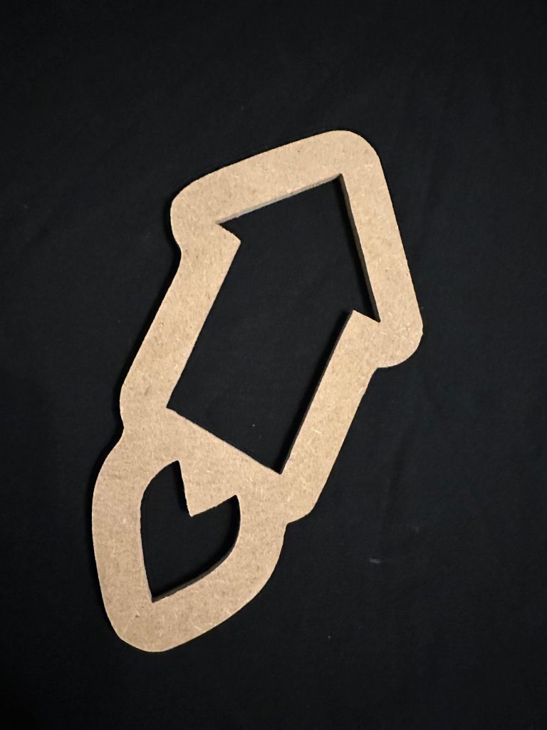 Rocket Firework  Frame - Ideal for Guy Fawkes/Fireworks Night, Diwali Or Chinese New Year