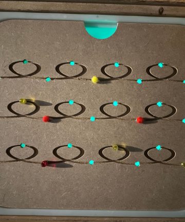 Christmas Lights Flisat Activity Lid - Image 1