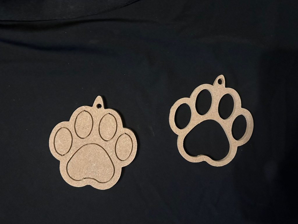 Paw Print Decoration