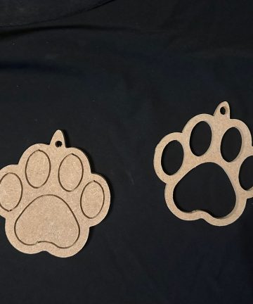 Paw Print Decoration - Image 1
