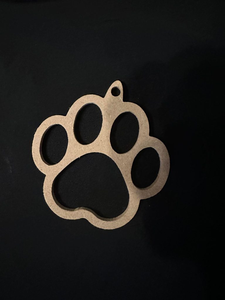 Paw Print Decoration