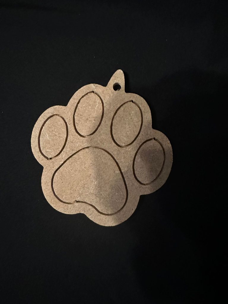 Paw Print Decoration
