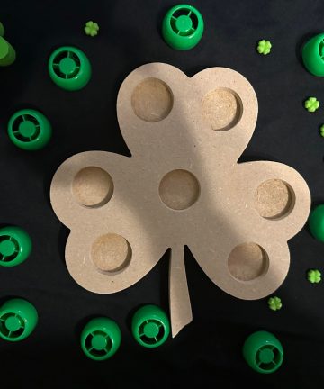 Shamrock Pouch Shape - Ideal For St. Patricks Day - Image 1
