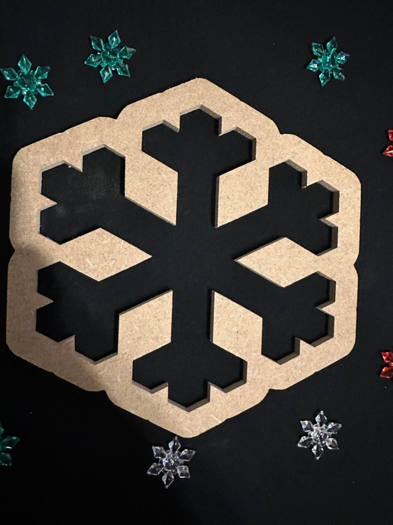 Snowflake Frame - Ideal For Winter, Christmas Or Seasons Play