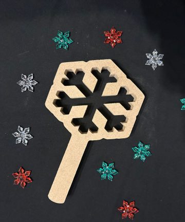 Snowflake Wand - Ideal For Winter, Christmas Or Seasons Play - Image 1