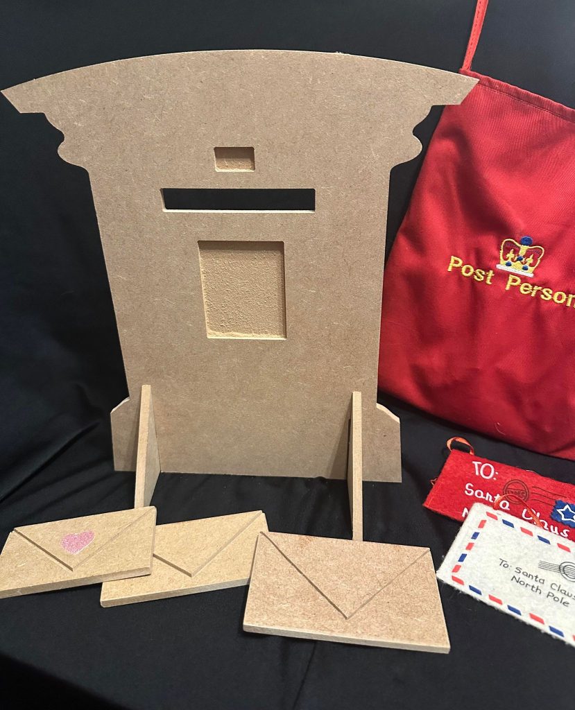 Freestanding Post Box _ Great For Role Play Or As A Wedding Prop