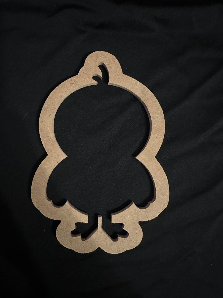 Chick Frame ideal for Easter,  loose part play or turning into a suncatcher