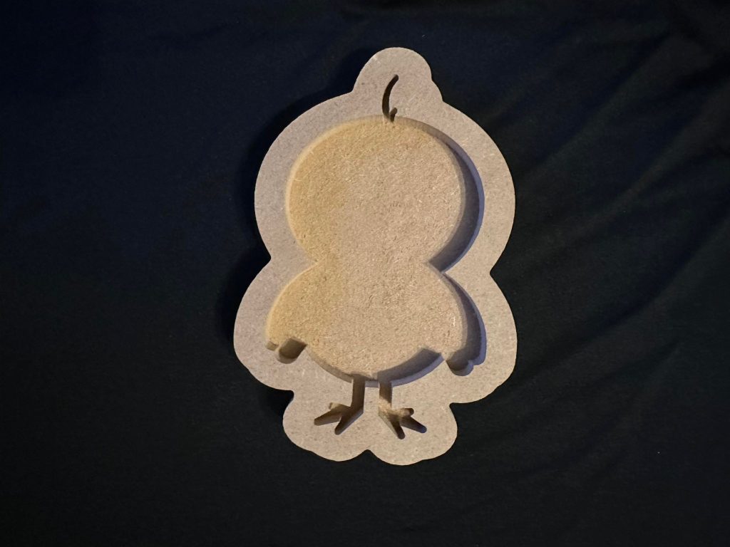Chick Tray 18mm ideal for Easter, loose part or sensory play