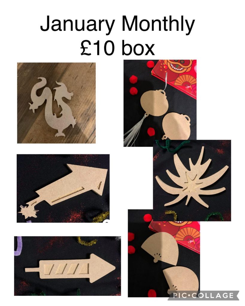 Chinese New Year painting £10 box