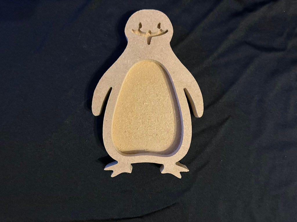 Penguin Tray 18mm ideal for winter, loose part or sensory play
