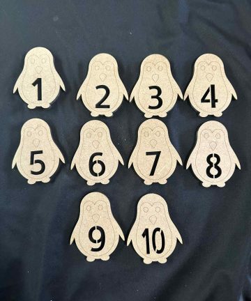 Penguin Numbers, Ideal To Add To Any Winter, Christmas Or Seasons Activity Or Sensory Tray - Image 2