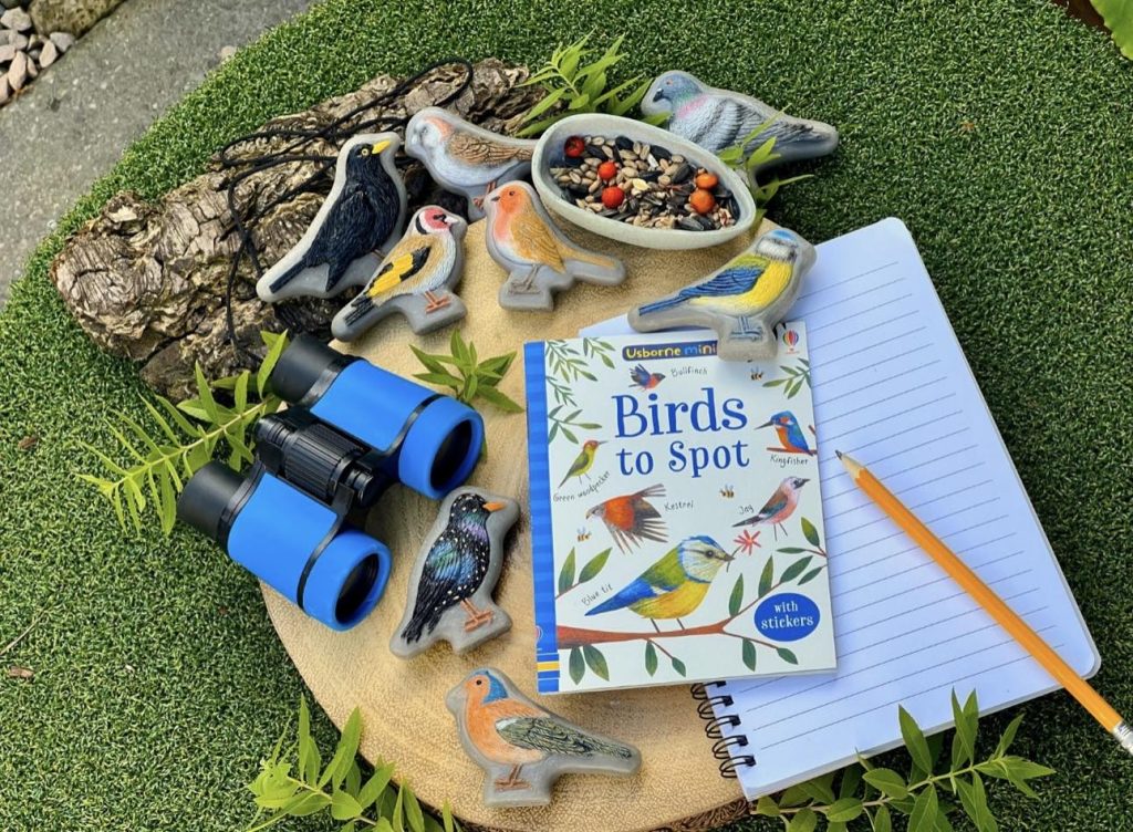 Birds – Yellow Door Sensory Play Stones Ideal for play doh, messy or small world play