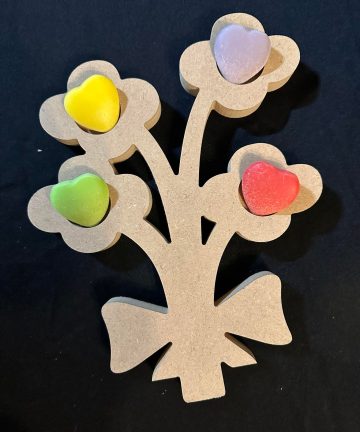 Bunch of Flowers pouch lid shape ideal for valentines or Mother’s Day activities - Image 4