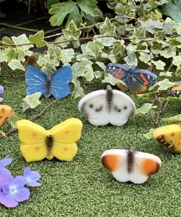 Butterfly / Butterflies – Sensory Play Stones from Yellow Door ideal for small world, messy or play doh play - Image 2