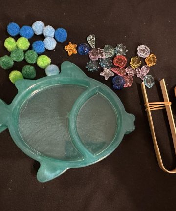 Fish sensory set ideal for rice play, or small world play - Image 3