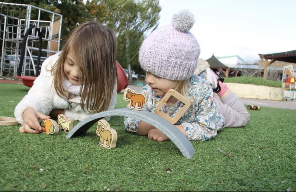 Yellow Door Play Bridge ideal for small world play