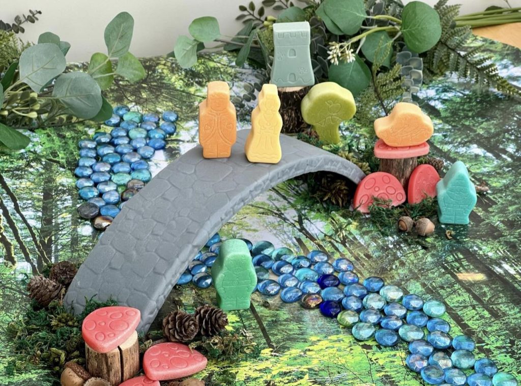 Yellow Door Play Bridge ideal for small world play