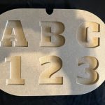 ABC 123 Flisat activity lid