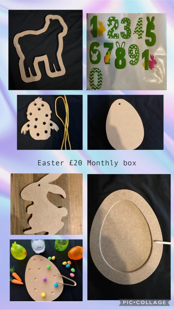 Easter Activity Set - Ideal For Easter , Spring Or Season Crafts And Activities