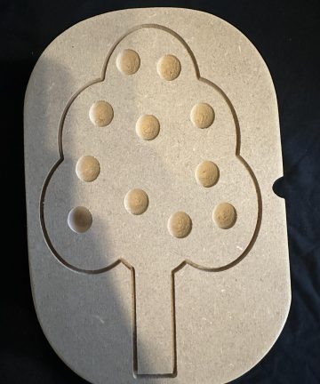 Flisat Tree activity lid 18mm thick - Small - Image 1