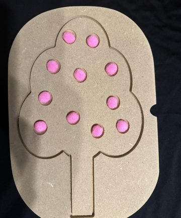 Flisat Tree activity lid 18mm thick - Small - Image 2