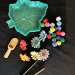 Leaf Sensory set, great for rice, chick peas, sand or small world play