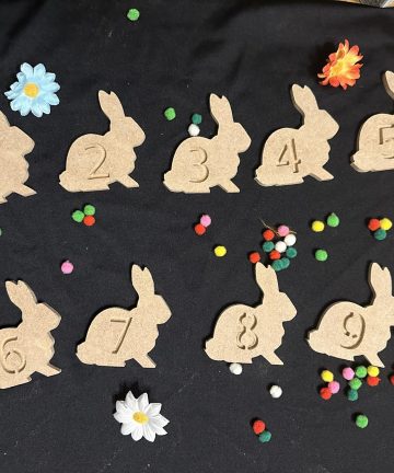 Rabbit Numbers ideal for Easter, Spring Or Seasons Activities - Image 1