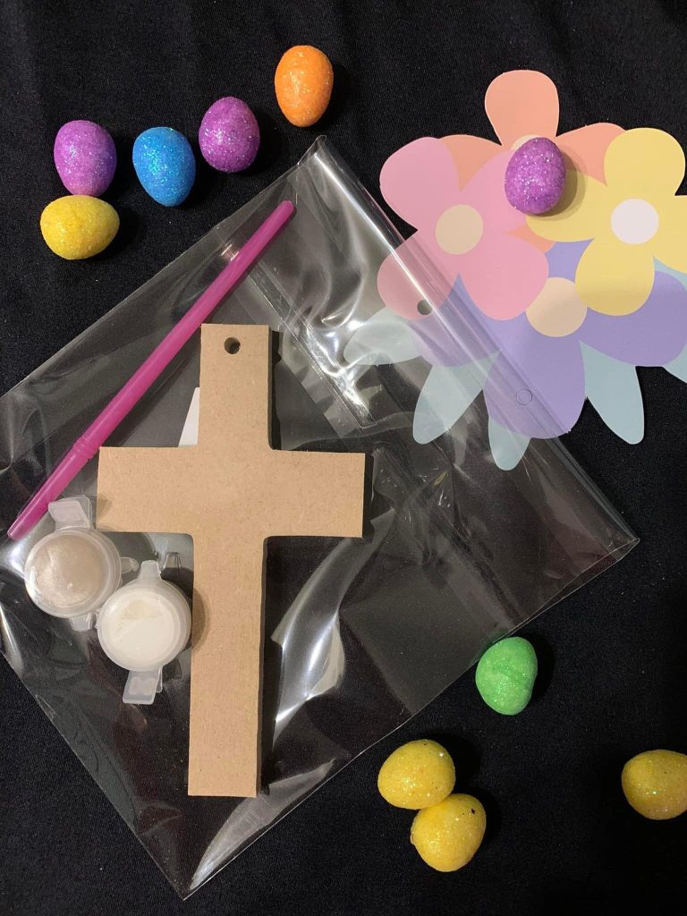 Cross paint you own craft pack ideal for Easter, Christmas or Religious Crafts