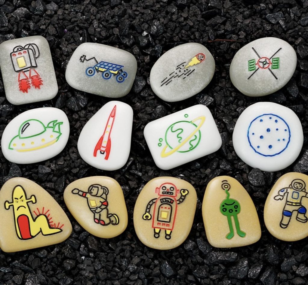 Story stones- Outer space