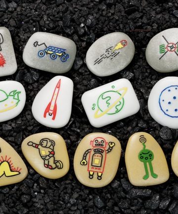 Story stones- Outer space - Image 1