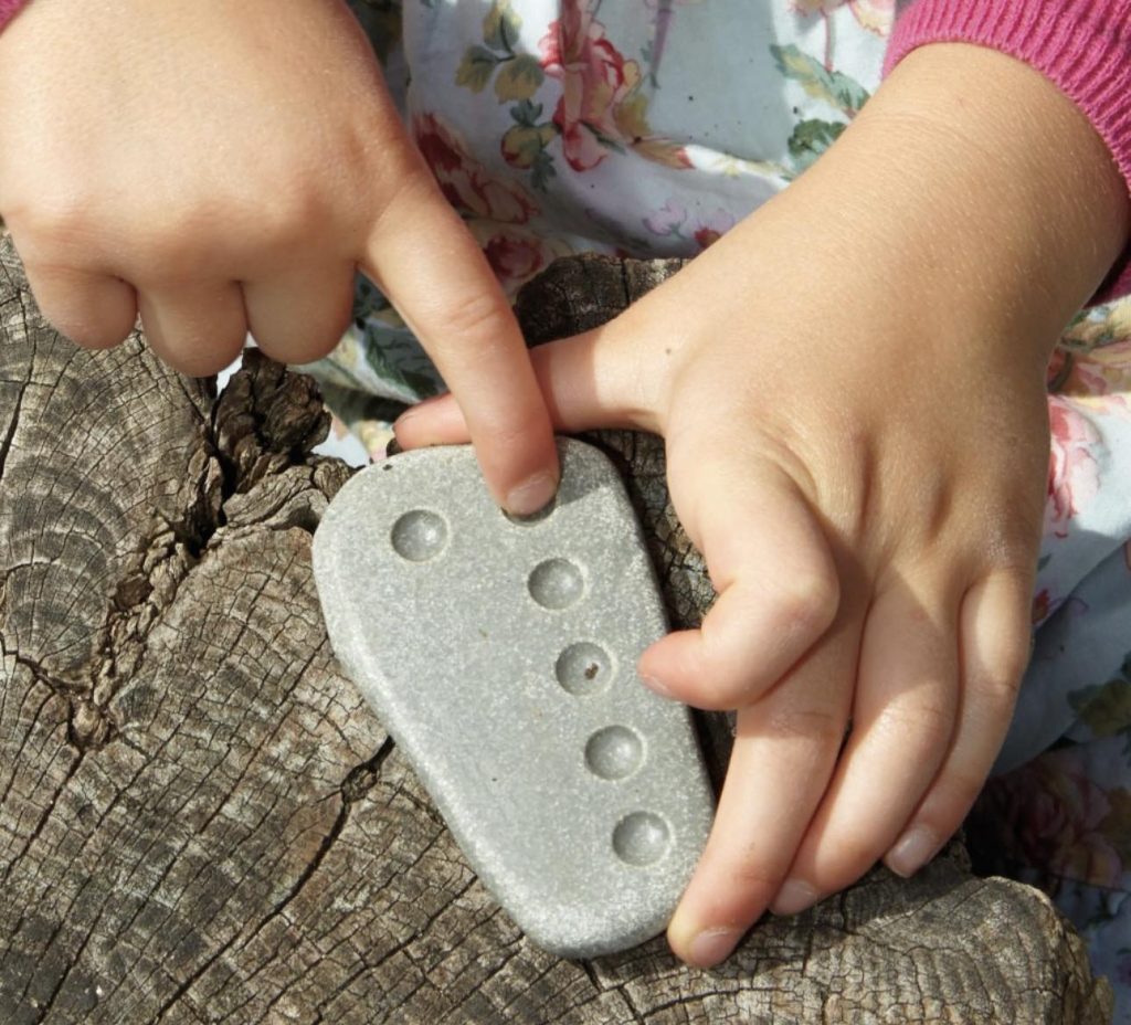 Tactile Counting Stones