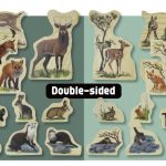 Woodland Animal Families Wooden Characters2