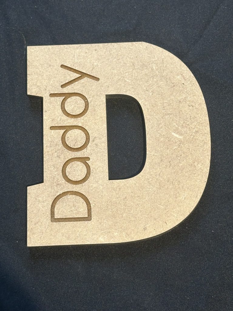 Fathers Day Letter - Great For Fathers Day, Mothers Day Or Any Celebration. Choose Any Letter