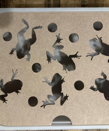 Ikea Flisat Frog and hole activity lid - Image 1