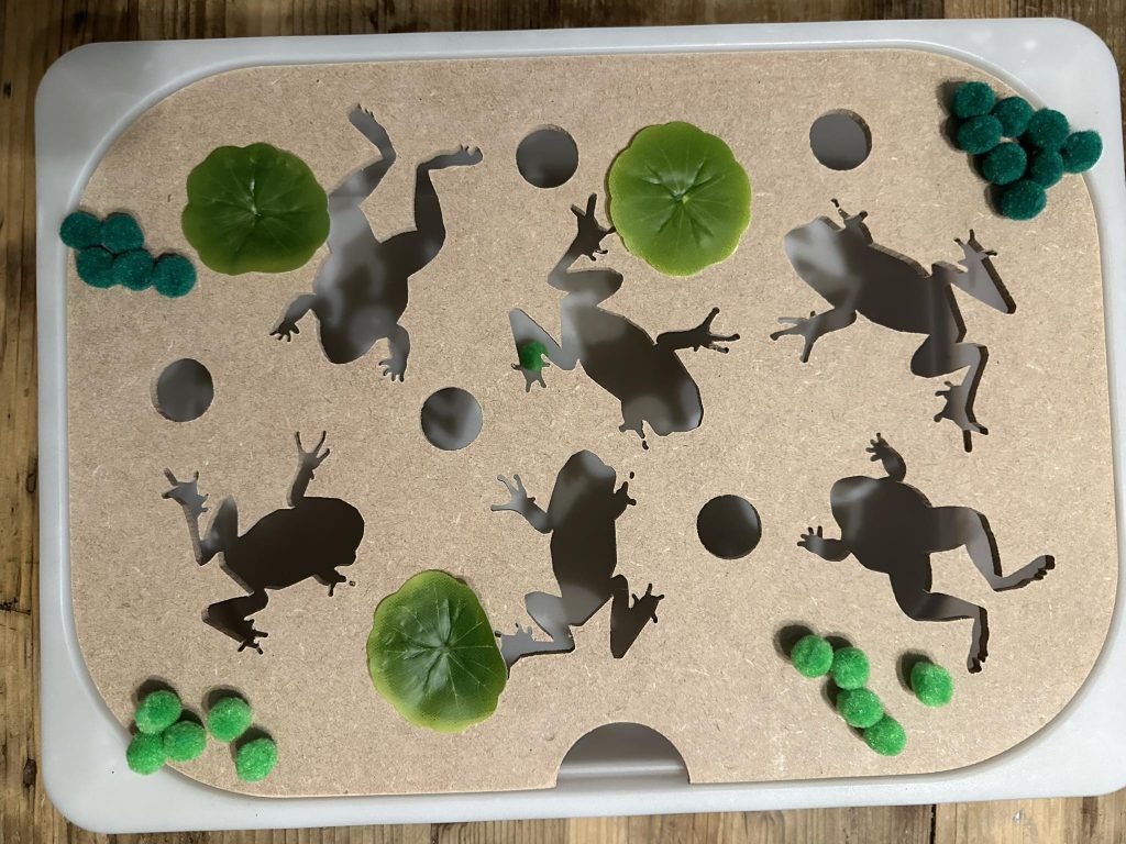 Ikea Flisat Frog and hole activity lid