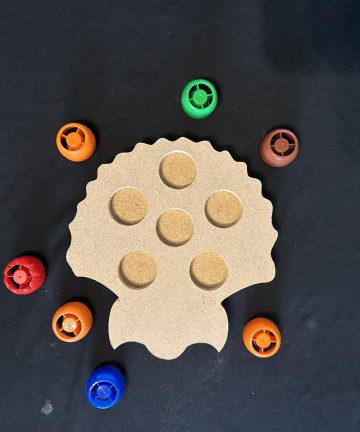 Shell pouch shape great for Pouch lids or loose part play - Image 1
