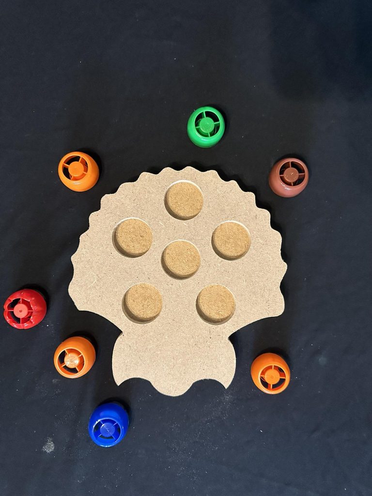 Shell pouch shape great for Pouch lids or loose part play